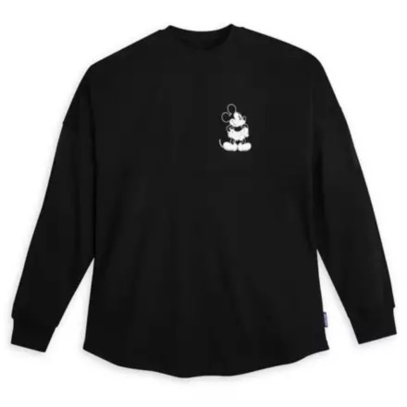 Mickey Mouse Spirit Jersey for Adults – Black Size: M - Picture 2 of 2